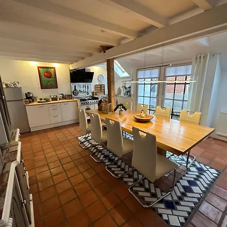 Huus An't Kornfeld, Erdgeschoss Mit Garten דירה Osteel