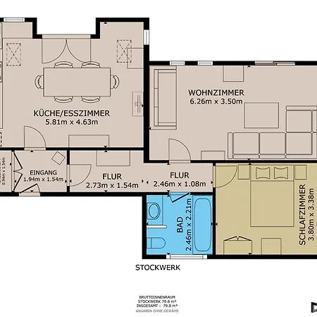 Huus An't Kornfeld, Erdgeschoss Mit Garten