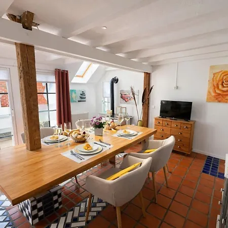 Huus An't Kornfeld, Erdgeschoss Mit Garten דירה