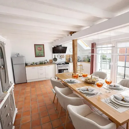 Huus An't Kornfeld, Erdgeschoss Mit Garten Osteel